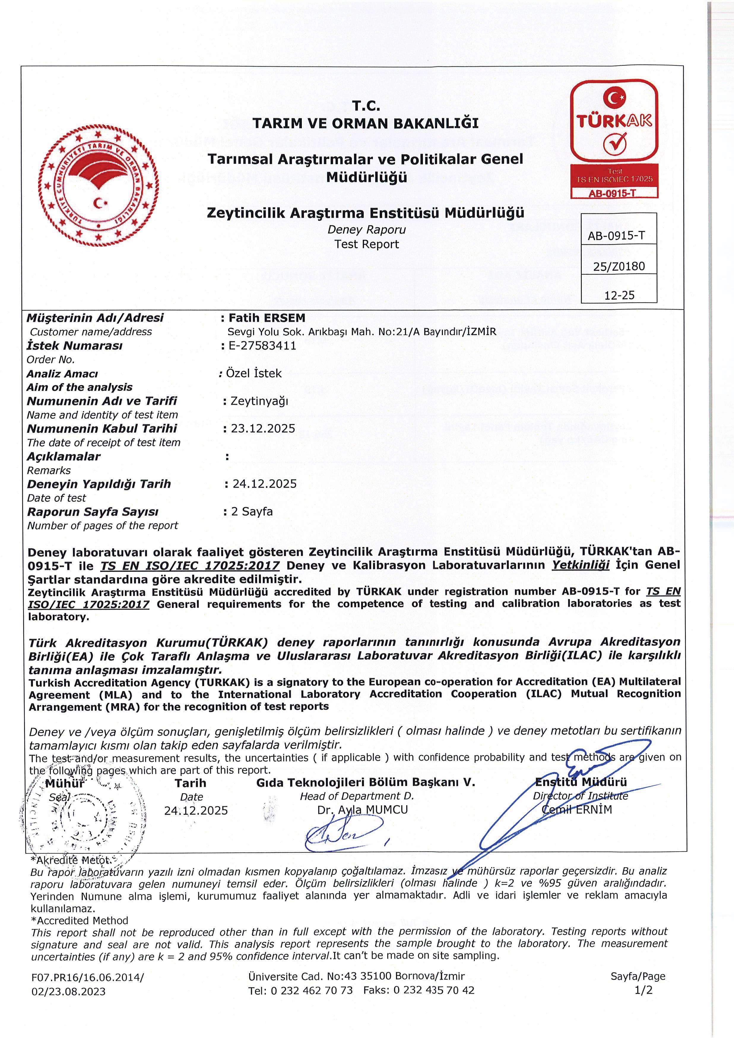 Zeytinyağı test görseli 1